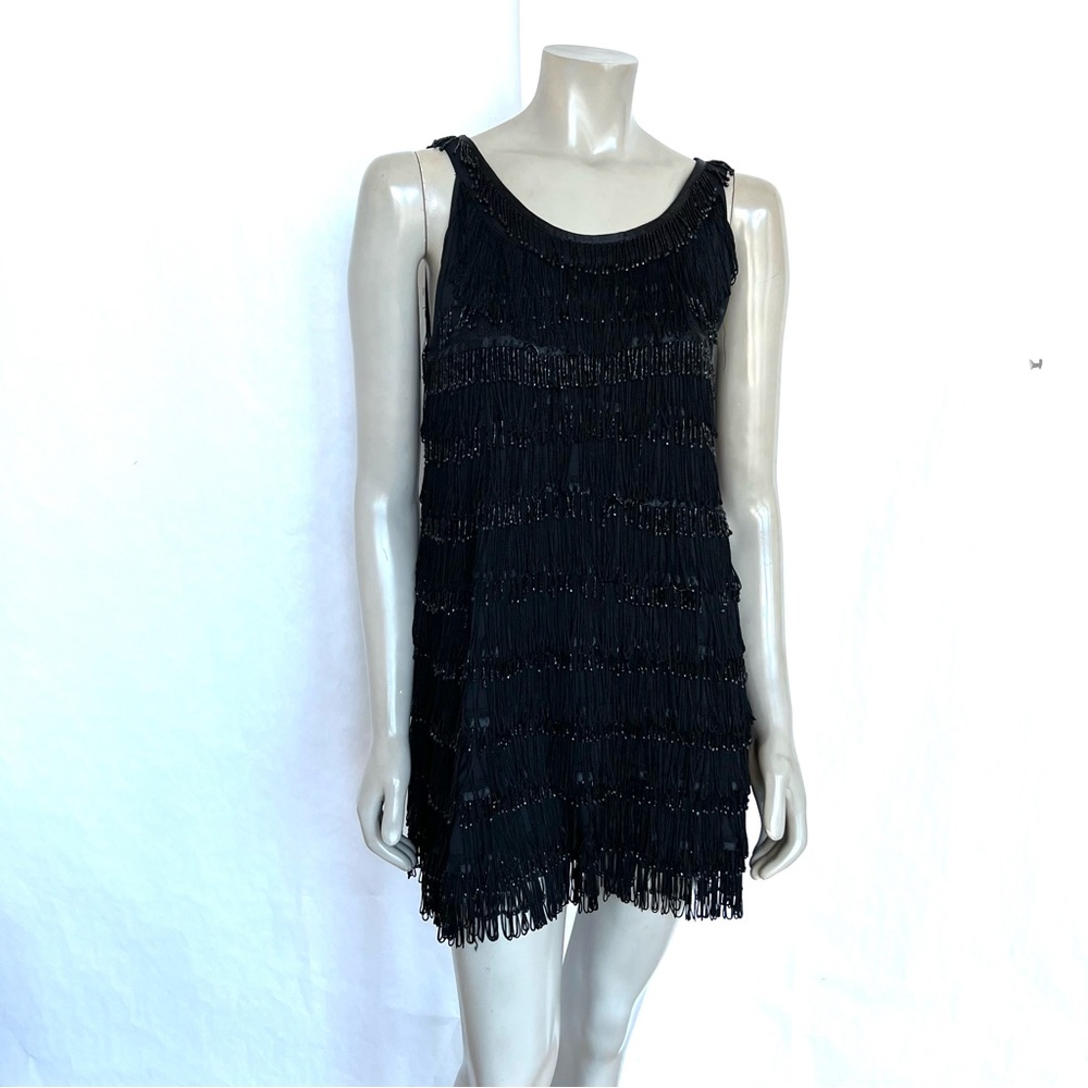 Vintage ROMAN KEFLAY Black Party Dress - Picture 3 of 11